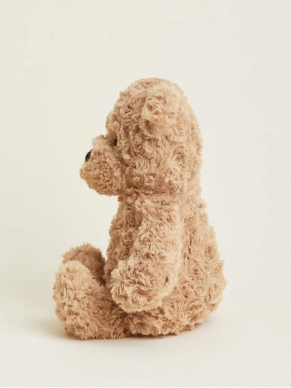 Brown Curly Bear Warmies NWT Weighted Lavender Hot Cold Compress Wellness - Picture 5 of 7